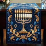 Vaatetettu Pöytäliina - Valoisa Menorah