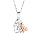 Onnenkaulakoru kissateemalla