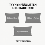 Pehmusteinen Tyynynpäällinen - Luminen Pakopaikka